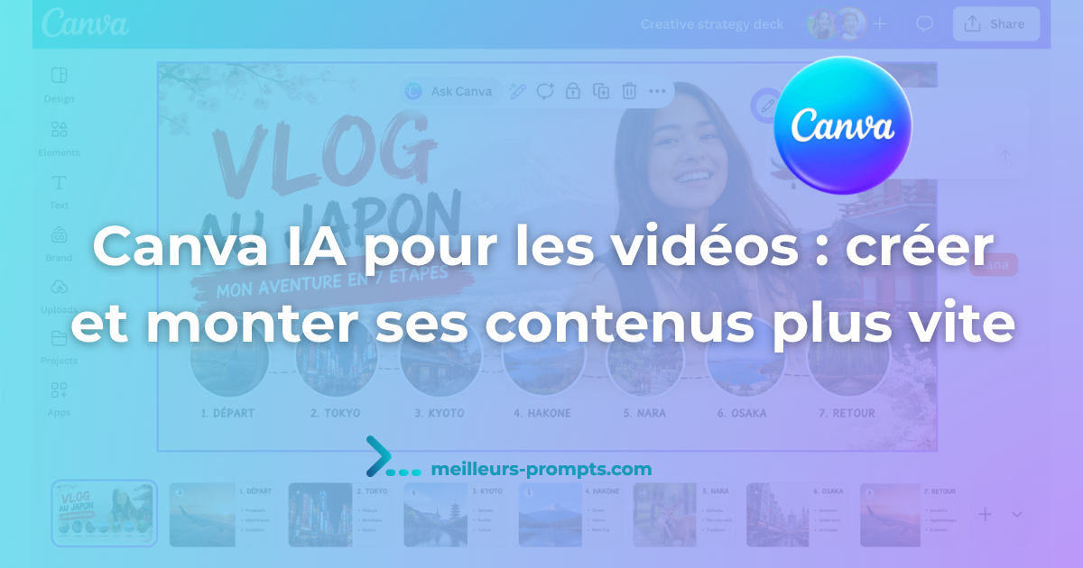 Canva IA pour vidéo : créer et monter ses contenus plus vite