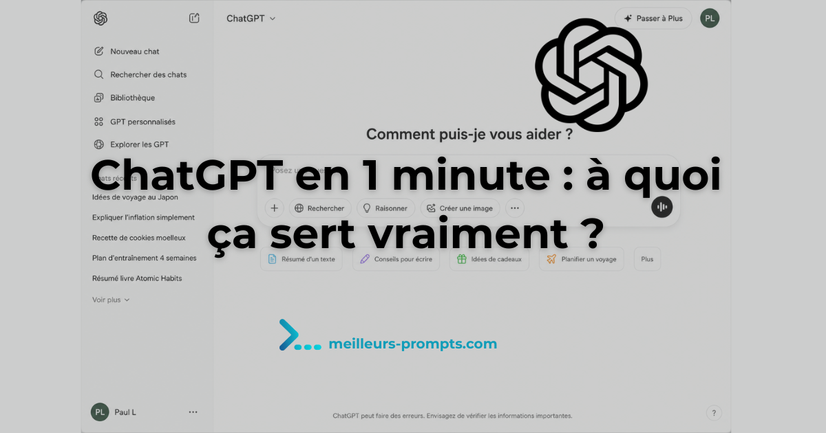 ChatGPT en 1 minute : à quoi ça sert vraiment ?