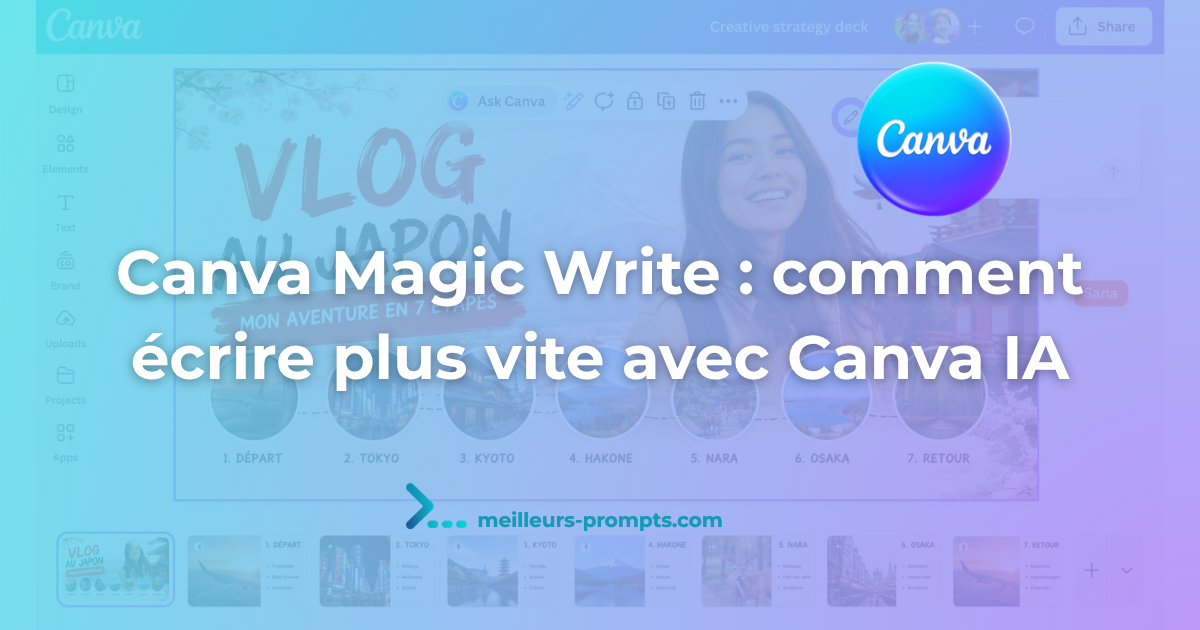 Canva Magic Write : comment écrire plus vie avec Canva IA